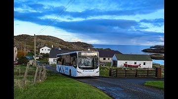 Lochs Motor Transport | Volvo B8RLE MCV Evora | SJ73 HTL | Route W8 | 23/10/2025