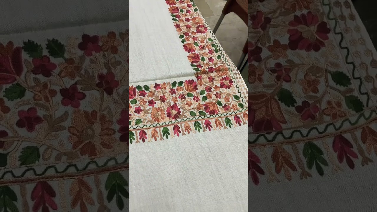 Kashmiri ￼ wool winter shawl WhatsApp 03035297472