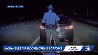 Arkansas woman files lawsuit after trooper punches her during traffic stop