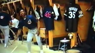 Funny Cleveland Indians' Kenny Lofton Impersonates Albert Belle!