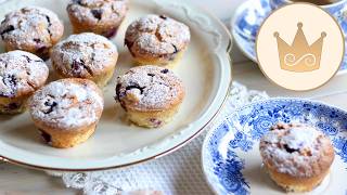 HIMMLISCH LECKERE BLAUBEER MUFFINS WIE IN NEW YORK BACKEN! REZEPT VON SUGARPRINCESS