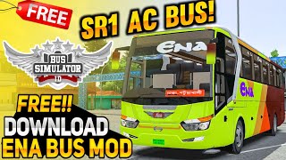 Hino SR1 Ena Bus Mod For Bus Simulator Indonesia//Free Download 2024