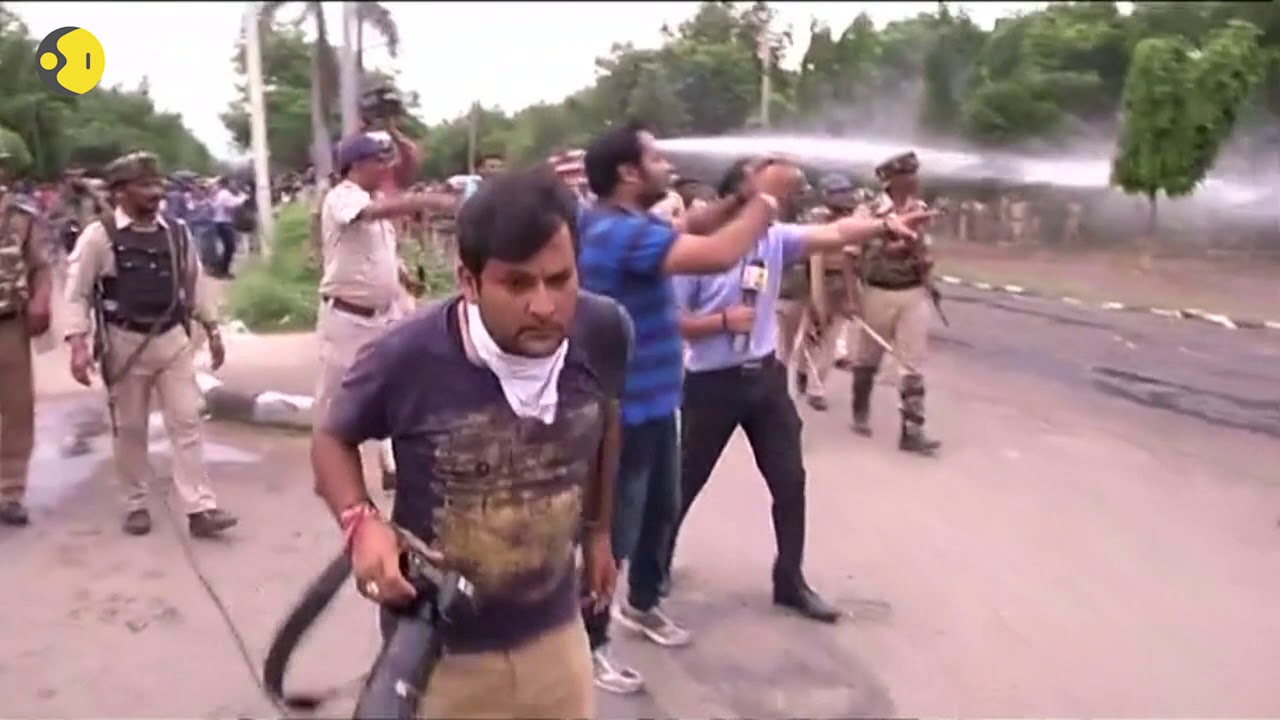 After Gurmeet Ram Rahim found guilty violence erupted in Panchkula