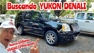 The best luxury SUVs for sale at the Guadalajara car market GMC Denali prices