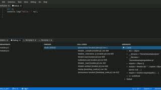 Modify variable, open a source, resume thread