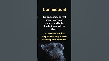 "💖 The Power of Empathy: How Listening Creates True Connection 👂💬" #shorts