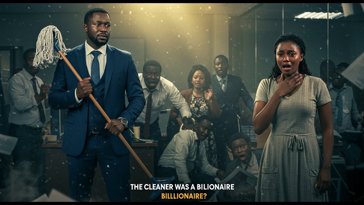 Billionaire disguised himself as a poor cleaner in his company - and found true love in a kind woman