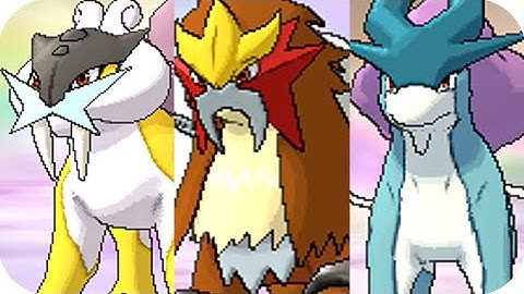 Pokémon Omega Ruby & Alpha Sapphire - Legendary Beasts Location and Battle (HQ)