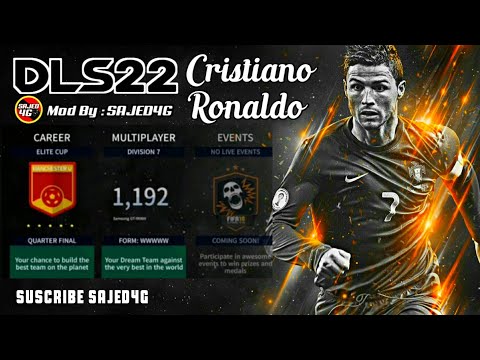 دريم ليج 22 مود الدون كريستيانو رونالدو DLS22 CR7 