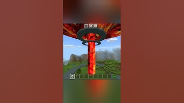 Minecraft :have you sech such tnt?Simple Nuke Add-on#minecraft #minecraftmemes #shorts