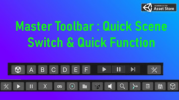Master Toolbar for Unity | Boost Your Productivity by 5x | Get it on Unity Asset Store #assetstore
