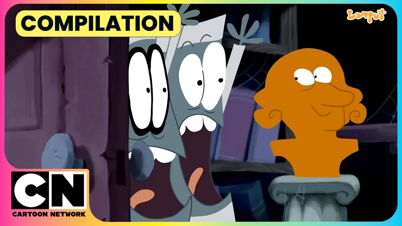 Lamput's Haunted Escape!😨👻| Lamput🤩| Funny Cartoon😆| @cnindia ​