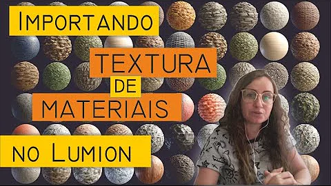 Como colocar novas texturas no Lumion?