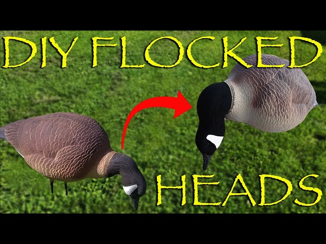 How To Flock Your Own Decoy Heads (EASY AND CHEAP) - YouTube how-to-flock-your-own-decoy-heads-easy-and-cheap-youtube
