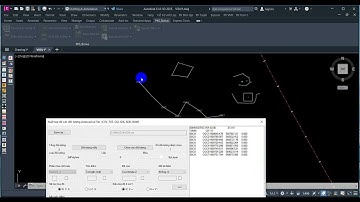 XUẤT CÁC ĐỐI TƯỢNG CAD RA FILE TXT,CSV VÀ 1 SỐ FILE SỐ LIỆU TOÀN ĐẠC GSI ,IDX , SDR, RAW, ARE