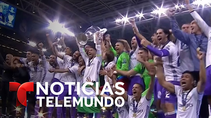 Real Madrid conquista su 12a Copa de Europa tras golear al Juventus | Noticiero | Noticias Telemundo