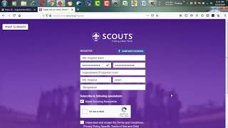 How to create a new account of scout org | H Learning Academy screenshot 5