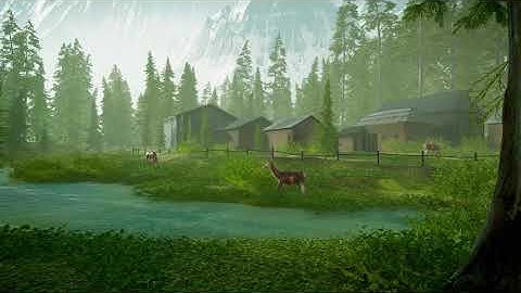 Winter Forest (Game level Design) Unity3D