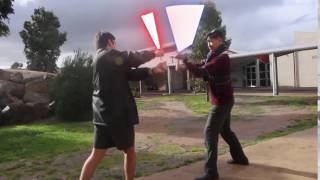After Effects Light Saber and Sparks Example