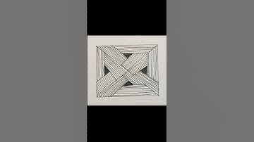 Easy Zentangle Pattern#art #zentangleart #zentanglepatterns #zentangle #shortsfeed #shorts #doodle