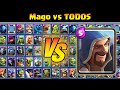 MAGO VS TODAS LAS CARTAS | Clash Royale