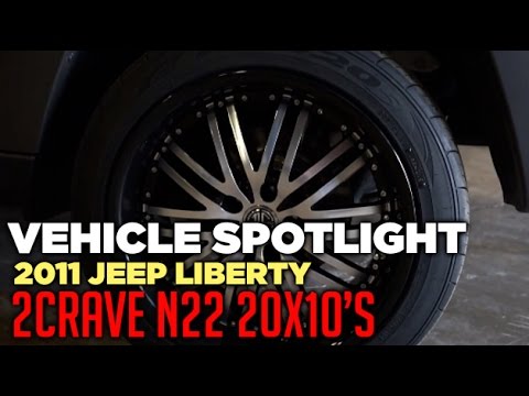 Vehicle Spotlight - 2011 Jeep Liberty with 2Crave N22 20x10&rsquo;s