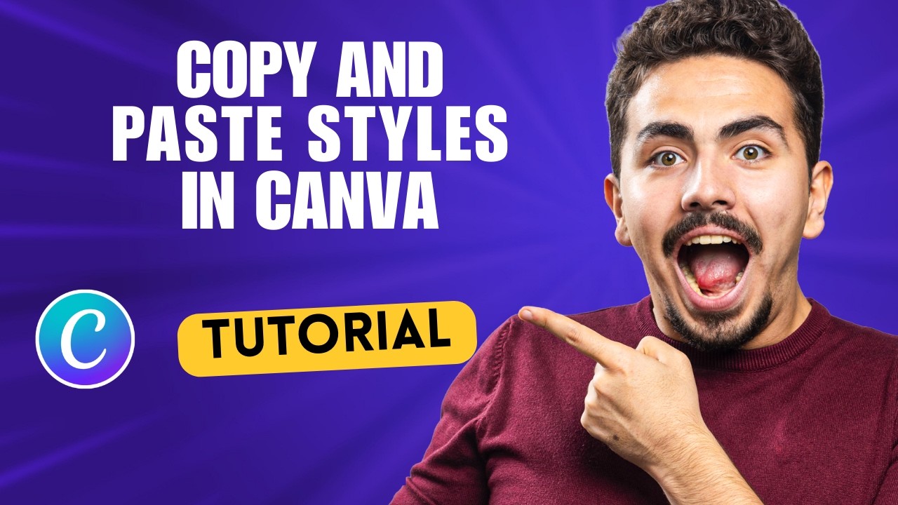 How to Copy And Paste Styles in Canva [2026 Full Guide] - YouTube