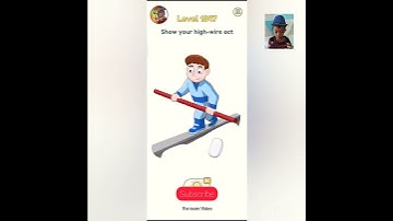 DOP 2 | Delete One Part 2 Level 1347 Show your high wire act #dop2 #gameplay #androidgames #shorts