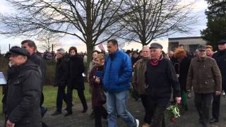 Stadtspiegel Gardelegen Gedenkveranstaltung Feldscheune Gardelegen, 13. April 2015