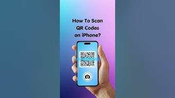 How To Scan QR Codes on iPhone? #qrcode