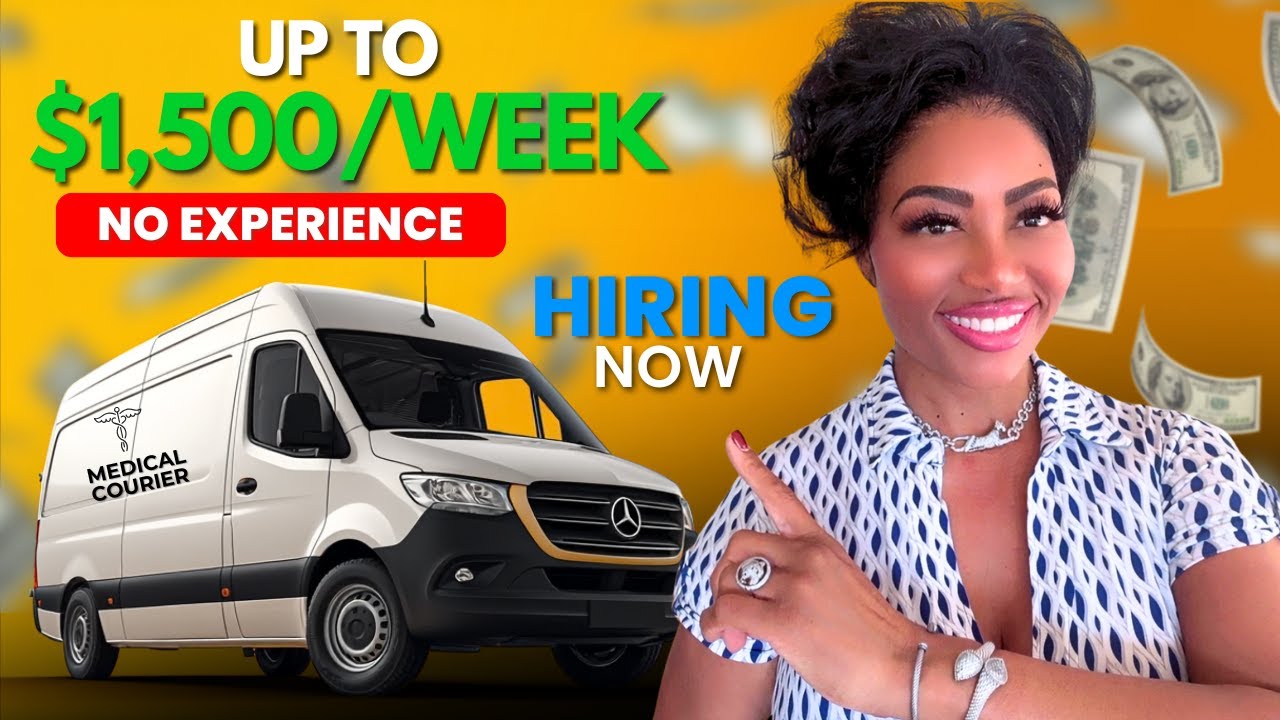 $1,500 in Your Car 2026: Medical Courier Certifications You Need! 3 Top Companies Hiring NOW!
