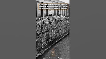 O primeiro computador ENIAC