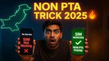 Non PTA iPhone Sim Working Trick 2025 | USE SIM IN NON PTA Phone