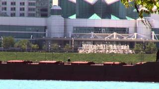 Detroit River freighter