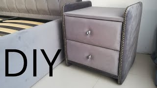 ПРИКРОВАТНАЯ тумбочка МЕБЕЛЬ СВОИМИ руками/DIY bedside table