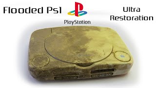 Can This PS1 Survive the Flood? Satisfying Ultra Restoration of PlayStation 1 game console🎮🛠️ (ASMR)