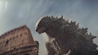 Godzilla X Kong The New Empire - New Footage Godzilla In Rome (Japanese Trailer)