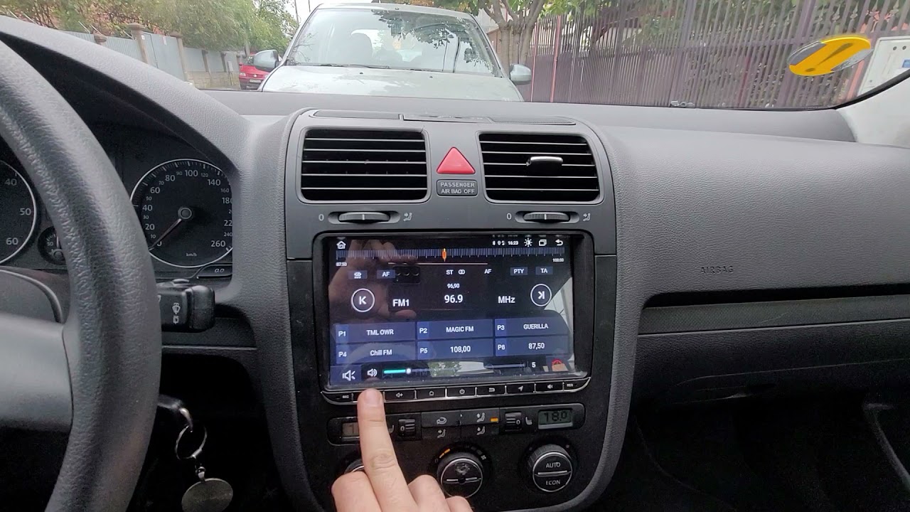 Openbaren kin Bemiddelen Navigatie GPS Android 10 Volkswagen Golf 5 MKV WAR Auto Navi - YouTube