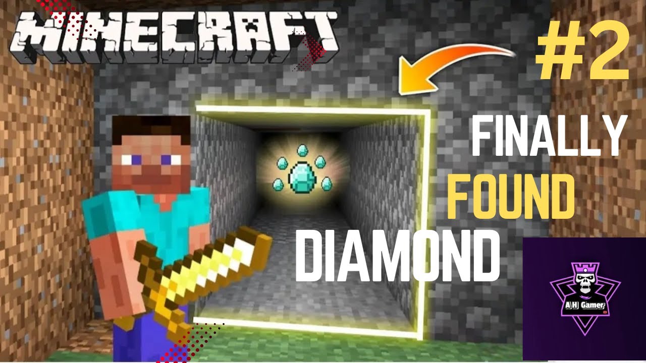 Finally Found Diamond And Gold In Minecraft | Minecraft Episode 2 - YouTube