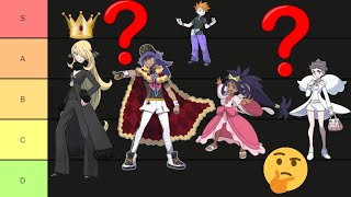 I Ranked Every Pokémon Champion..