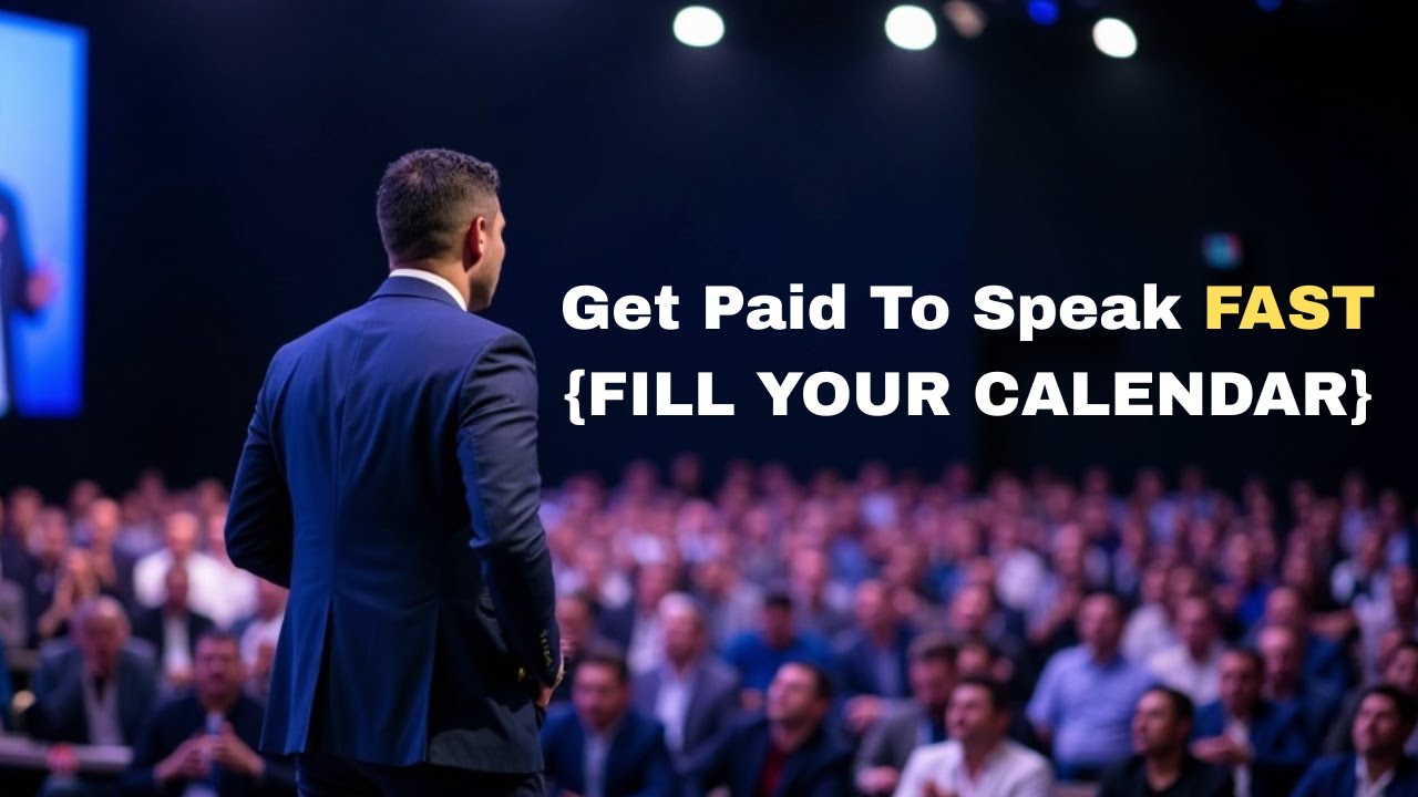 How To Get Paid To Speak FAST