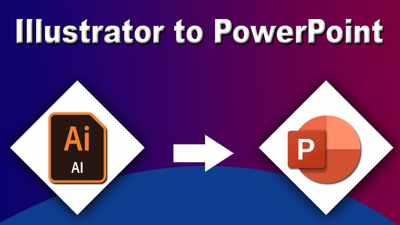 powerpoint slide size illustrator