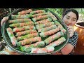 Tasty Salmon Spring Roll Shrimp - Cooking With Sros