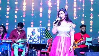 Saami Saami song Live Telugu Haripriya