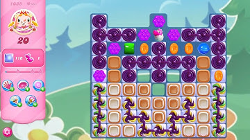 Candy Crush Saga LEVEL 1085 NO BOOSTERS™ (selective redesign)