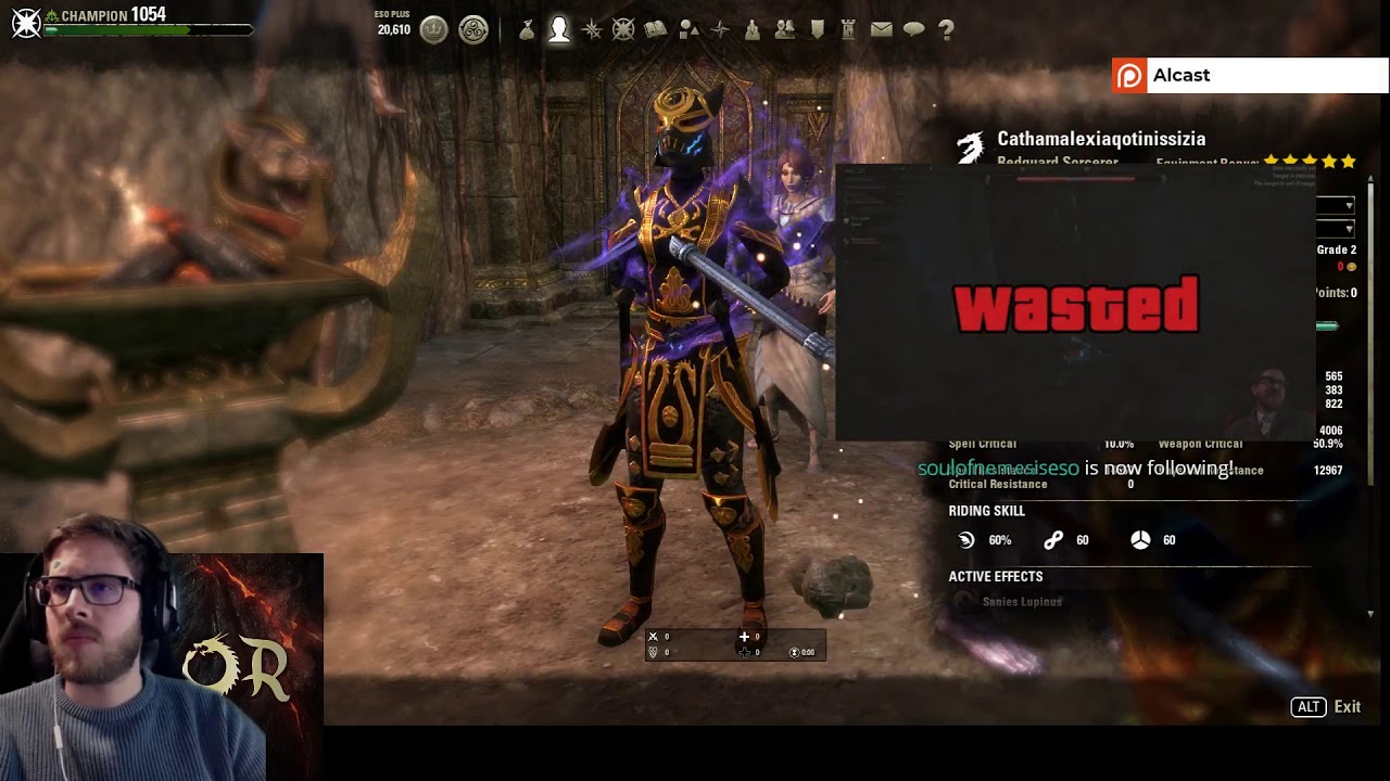 games people play Maw of Lorkhaj live stream 2, Return of the Crashes - Dragon Bones DLC