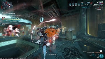 Warframe | Zephyr vs lvl 9999 | Solo Void Cascade Level Cap