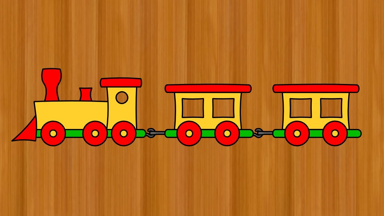 Santa's Workshop wooden train L'atelier de Noël Train en bois 