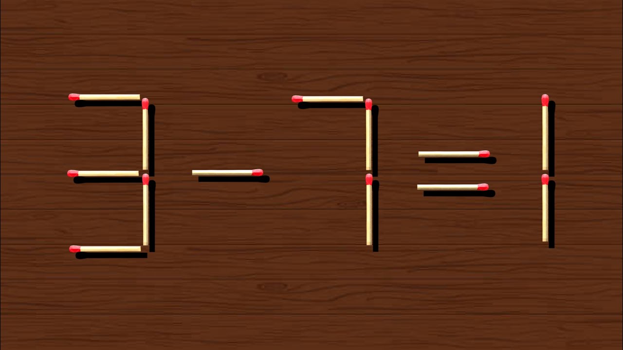 Ten Finance Matchstick Puzzles