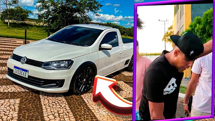 SURPREENDI MEUS AMIGOS COM MINHA NOVA SAVEIRO TURBO